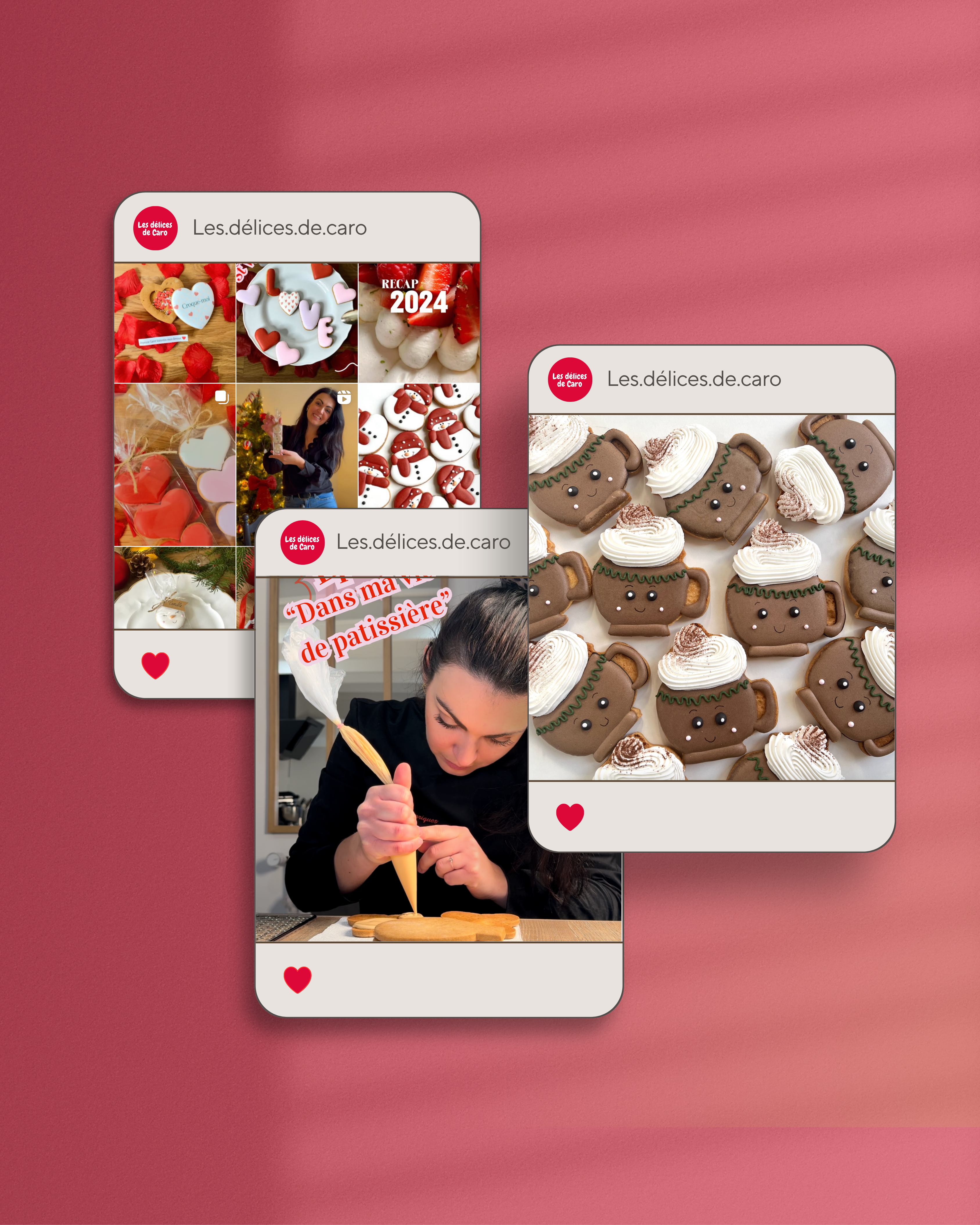 feed instagram Les délices de Caro
